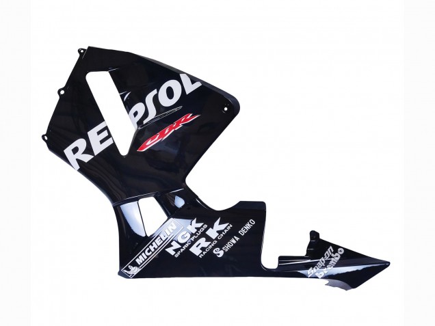 Discount 2003-2004 Glossy Black White Repsol Honda CBR600RR Motorcycle Fairings Canada