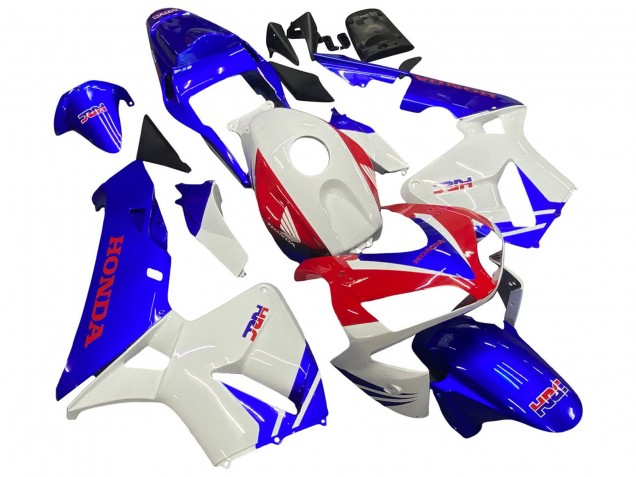 Discount 2003-2004 White Blue Red HRC Honda CBR600RR Motorcycle Fairings Canada