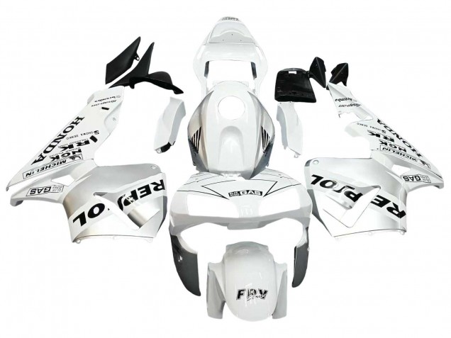 Discount 2003-2004 White Silver Black Repsol Honda CBR600RR Motorcycle Fairings Canada