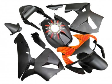 Discount 2003-2004 Matte Black Orange Honda CBR600RR Motorcycle Fairings Canada