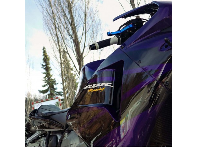 Discount 2003-2004 Dark Blue Glossy Black Honda CBR600RR Motorcycle Fairings Canada