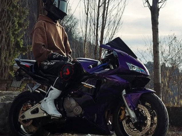 Discount 2003-2004 Dark Blue Glossy Black Honda CBR600RR Motorcycle Fairings Canada