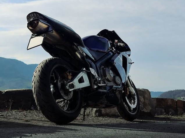 Discount 2003-2004 Dark Blue Glossy Black Honda CBR600RR Motorcycle Fairings Canada
