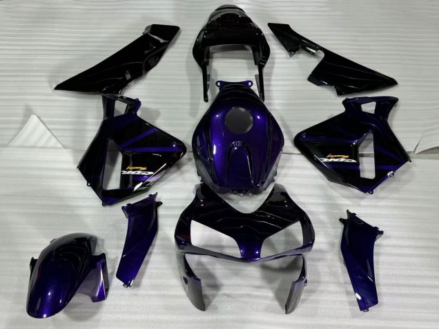 Discount 2003-2004 Dark Blue Glossy Black Honda CBR600RR Motorcycle Fairings Canada