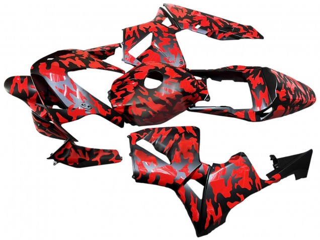 Discount 2003-2004 Black Red Grey Camouflage Honda CBR600RR Motorcycle Fairings Canada