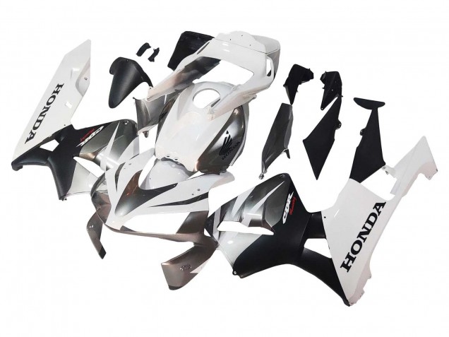 Discount 2003-2004 White Matte Black Racing Honda CBR600RR Motorcycle Fairings Canada