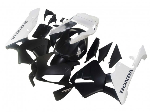 Discount 2003-2004 White Matte Black Honda CBR600RR Motorcycle Fairings Canada