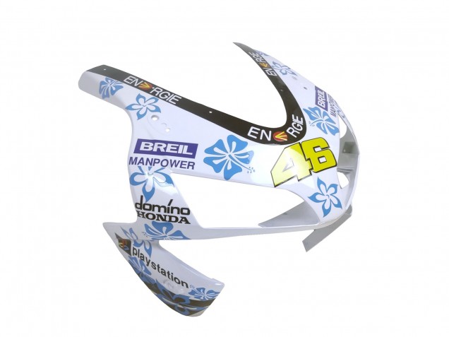 Discount 2003-2004 White Blue Red Nastro Azzurro 46 Honda CBR600RR Motorcycle Fairings Canada