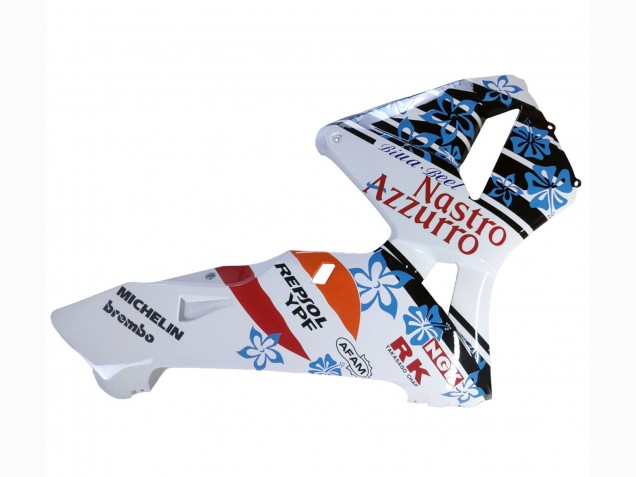 Discount 2003-2004 White Blue Red Nastro Azzurro 46 Honda CBR600RR Motorcycle Fairings Canada