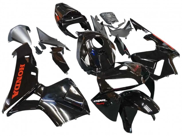 Discount 2005-2006 Glossy Black Honda CBR600RR Motorcycle Fairings Canada