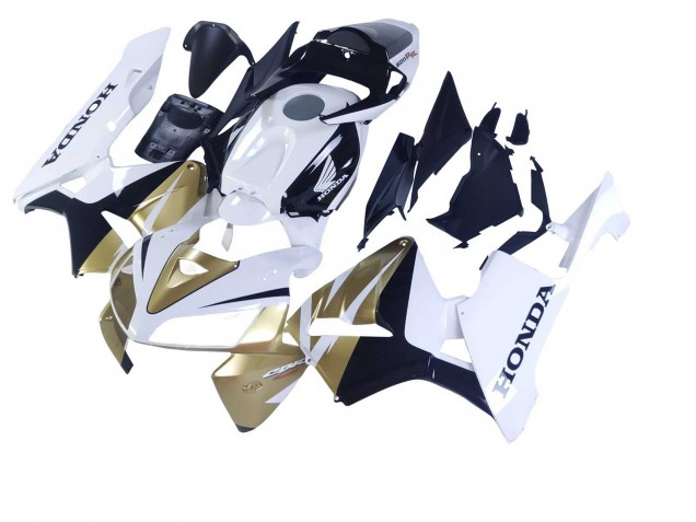 Discount 2005-2006 Gold White Black Honda CBR600RR Motorcycle Fairings Canada