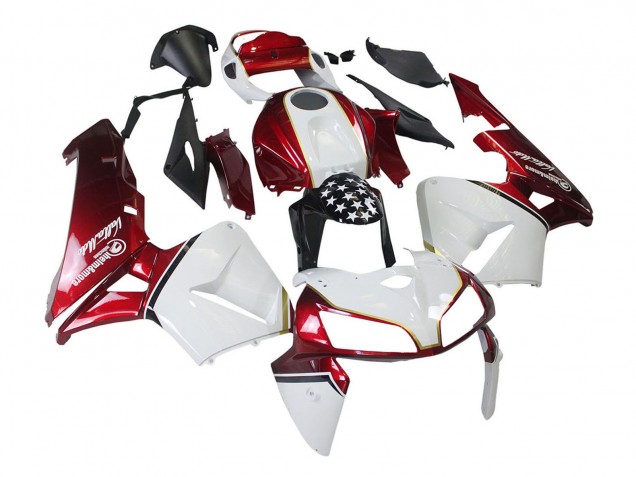 Discount 2005-2006 Red White Black Honda CBR600RR Motorcycle Fairing Kits Canada