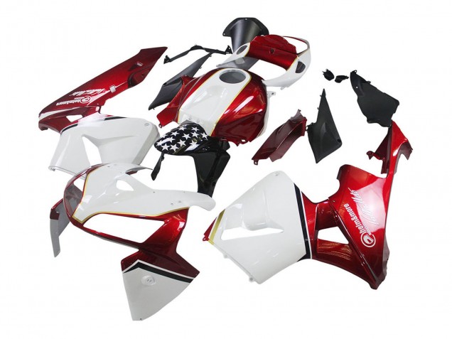 Discount 2005-2006 Red White Black Honda CBR600RR Motorcycle Fairing Kits Canada
