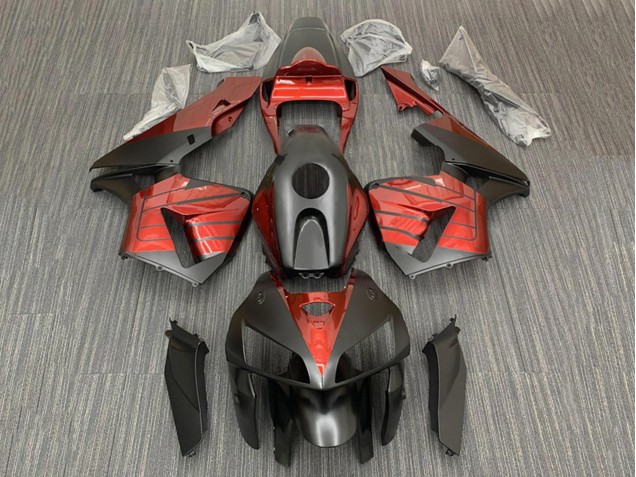 Discount 2005-2006 Black Red Honda CBR600RR Motorcycle Fairings Canada