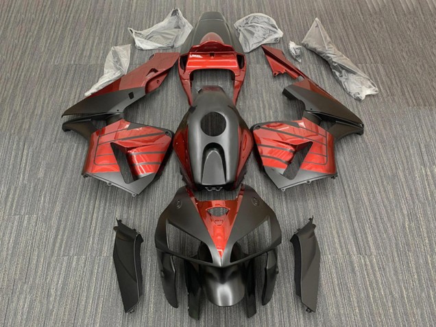Discount 2005-2006 Black Red Honda CBR600RR Motorcycle Fairings Canada