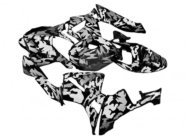 Discount 2005-2006 Black White Grey Camouflage Honda CBR600RR Motorcycle Fairings Canada