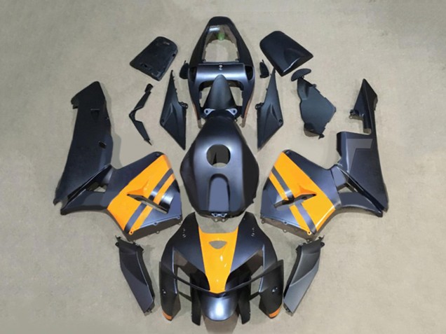 Discount 2005-2006 Black Yellow Honda CBR600RR Motorcycle Fairings Canada