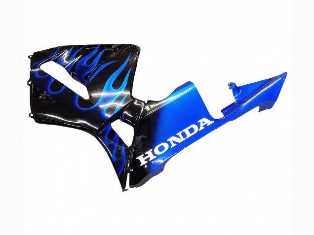 Discount 2005-2006 Glossy Black Blue Flame Honda CBR600RR Motorcycle Fairing Canada