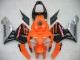 Discount 2005-2006 Orange Black Silver Honda CBR600RR Motorcycle Fairings Canada