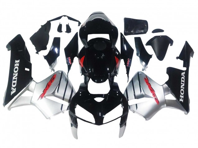 Discount 2005-2006 Silver Black Honda CBR600RR Motorcycle Fairings Canada