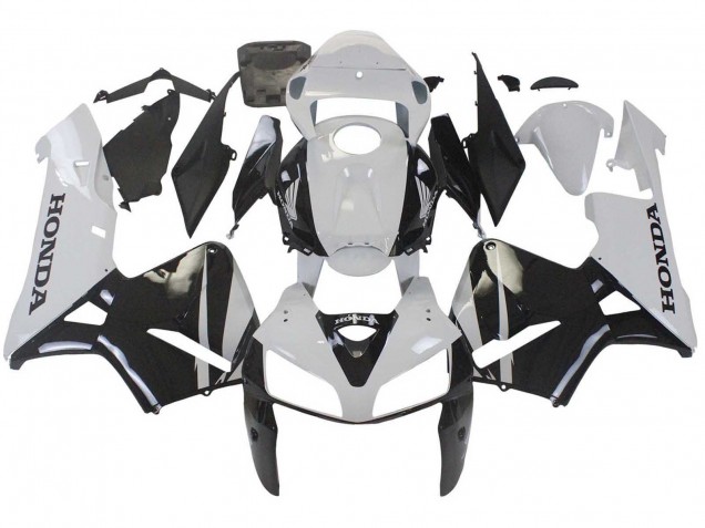 Discount 2005-2006 Black White Honda CBR600RR Motorcycle Fairings Canada