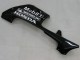 Discount 2005-2006 Glossy Black White West Honda CBR600RR Motorcycle Fairings Canada