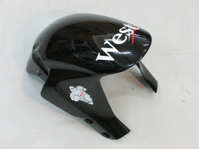 Discount 2005-2006 Glossy Black White West Honda CBR600RR Motorcycle Fairings Canada