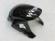 Discount 2005-2006 Glossy Black White West Honda CBR600RR Motorcycle Fairings Canada