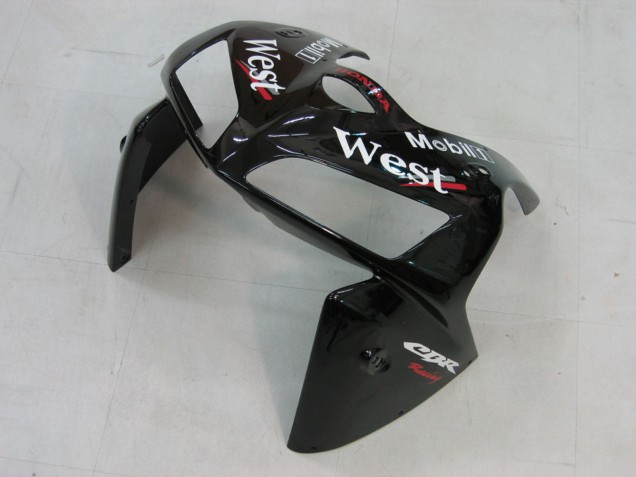 Discount 2005-2006 Glossy Black White West Honda CBR600RR Motorcycle Fairings Canada
