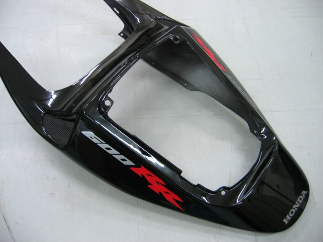 Discount 2005-2006 Glossy Black Grey Flame Honda CBR600RR Motorcycle Fairings Canada