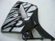 Discount 2005-2006 Glossy Black Grey Flame Honda CBR600RR Motorcycle Fairings Canada