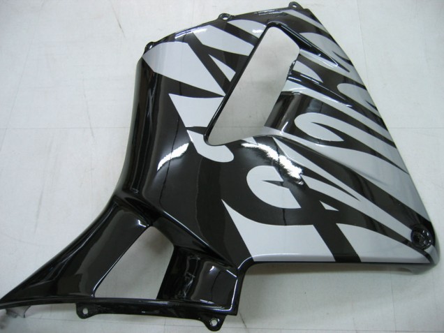 Discount 2005-2006 Glossy Black Grey Flame Honda CBR600RR Motorcycle Fairings Canada