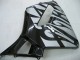 Discount 2005-2006 Glossy Black Grey Flame Honda CBR600RR Motorcycle Fairings Canada