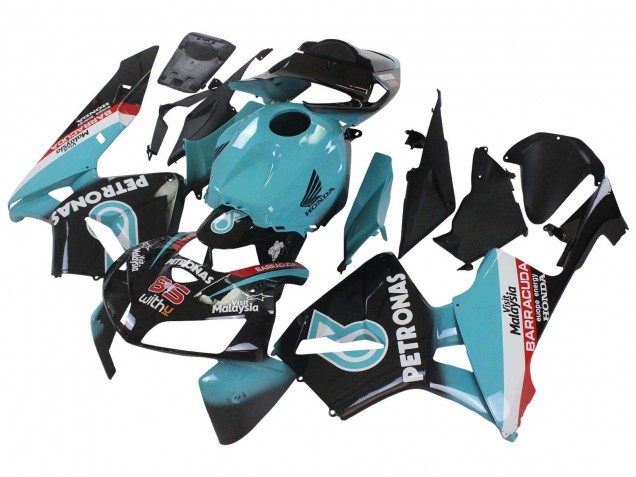 Discount 2005-2006 Light Blue Black 35 Honda CBR600RR Motorcycle Fairings Canada