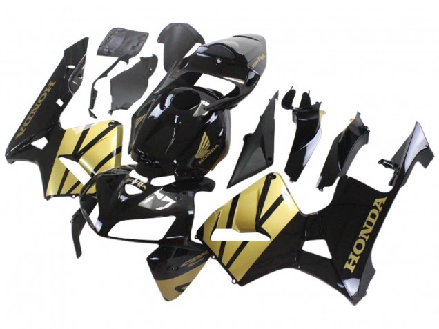 Discount 2005-2006 Black Gold Honda CBR600RR Motorcycle Fairing Canada