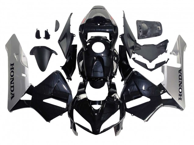 Discount 2005-2006 Black Silver Honda CBR600RR Motorcycle Fairing Canada