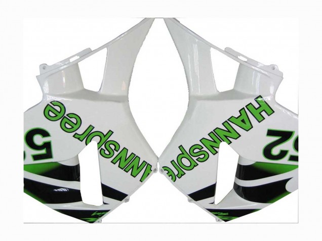 Discount 2005-2006 Green White Black hannspree 52 Honda CBR600RR Motorcycle Fairings Canada