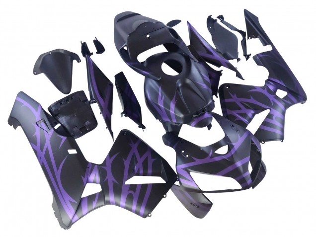 Discount 2005-2006 Matte Black Purple Honda CBR600RR Motorcycle Fairings Canada