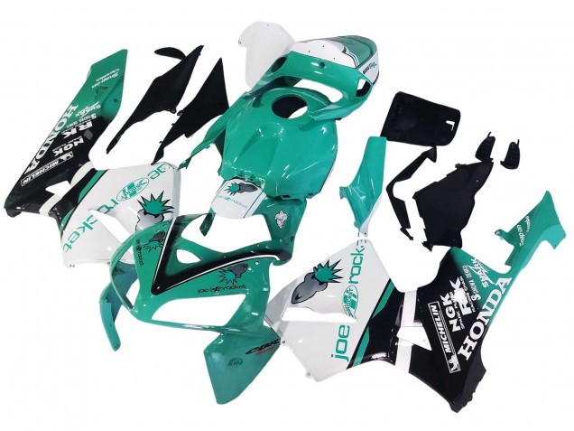 Discount 2005-2006 Light Green White Glossy Black JoeRocket Honda CBR600RR Motorcycle Fairings Canada