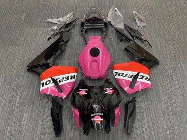 Discount 2005-2006 Pink Red Black Repsol Honda CBR600RR Motorcycle Fairings Canada