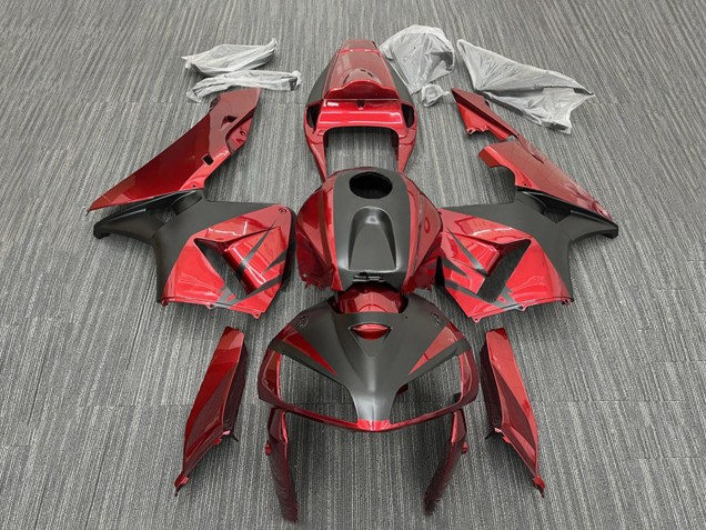 Discount 2005-2006 Red Black Honda CBR600RR Motorcycle Fairings Canada