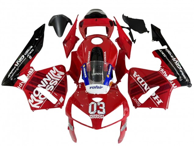 Discount 2005-2006 Red Black Valsir 03 Honda CBR600RR Motorcycle Fairings Canada