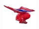 Discount 2005-2006 Red Blue Black Honda CBR600RR Motorcycle Fairings Canada