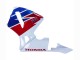 Discount 2005-2006 White Red Blue HRC Honda CBR600RR Motorcycle Fairing Canada