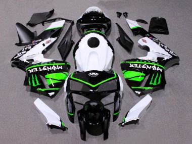 Discount 2005-2006 White Black Green Monster Honda CBR600RR Motorcycle Fairings Canada