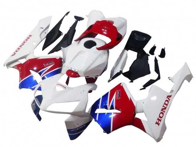 Discount 2005-2006 White Blue Red Honda CBR600RR Motorcycle Fairings Canada