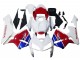 Discount 2005-2006 White Blue Red Honda CBR600RR Motorcycle Fairings Canada
