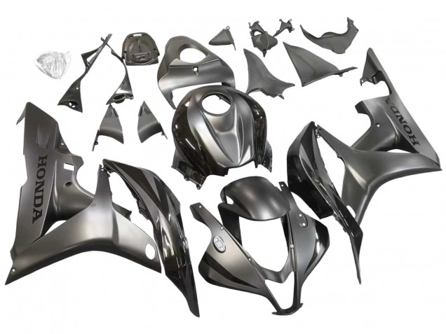 Discount 2007-2008 Silver Glossy Black Honda CBR600RR Motorcycle Fairing Canada