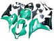 Discount 2007-2008 Green Glossy Black Honda CBR600RR Bike Fairings Canada