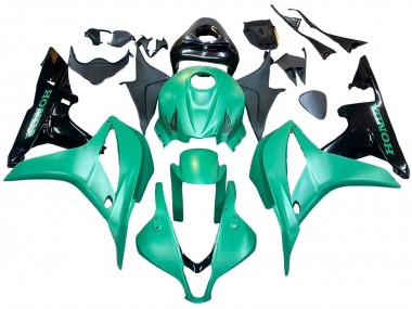 Discount 2007-2008 Green Glossy Black Honda CBR600RR Bike Fairings Canada